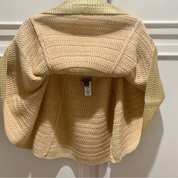 Gold Metallic Crochet Mini Skater Circle Skirt Disneybound Costume 8-10 NWT - Picture 11 of 12